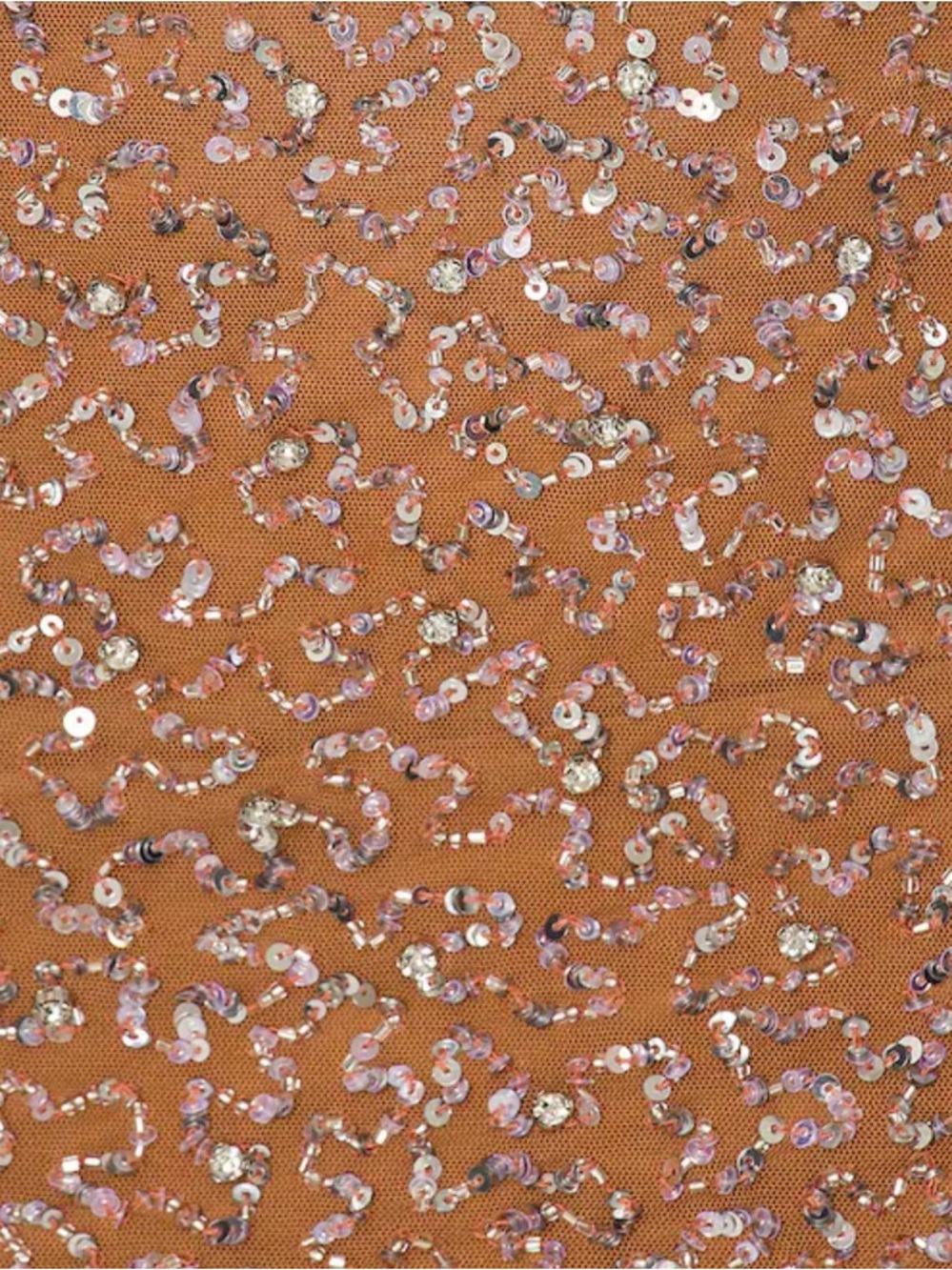 Retrofete Champagne Sequin Yvette Mini Dress - Picture 6 of 6